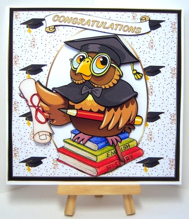 Graduation Owl by Katie Silver