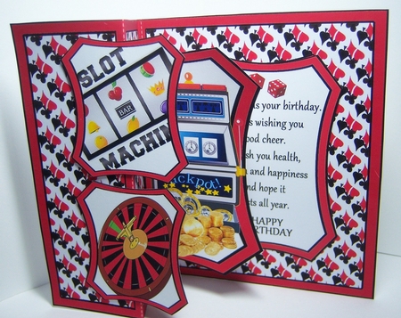 Fold Back Pop-up Casino by Katie Silver