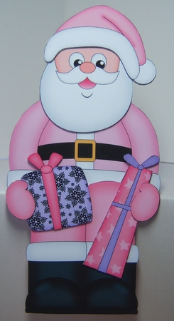 3D on the Shelf Card Kit - Christmas Santa's Presents by Katie Silver