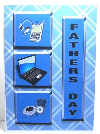 Gadget / Laptop Topper & Decoupage - Father's Day by Katie Silver