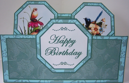 Double Tent Cards- Feathered Friends by Katie Silver