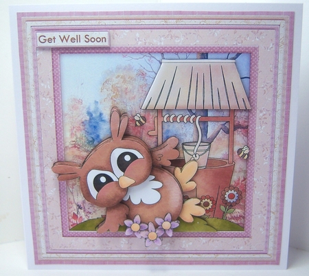 Doing Well for an Old Bird Birthday Get Well Etc. Mini Kit by Katie Silver