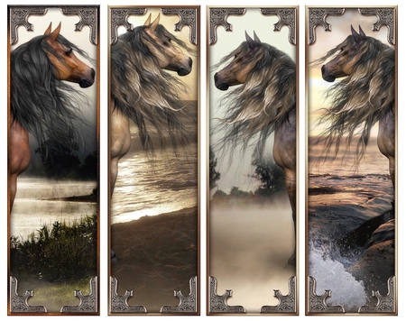 Horse Bookmarks by Katie Silver