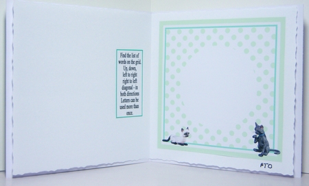 WORDSEARCH CATS by Katie Silver