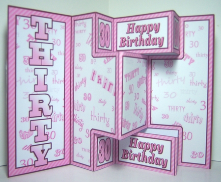 Shutter Surprise Kit 30th Birthday (pink) by Katie Silver