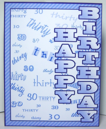 Shutter Surprise 30th Birthday (blue) by Katie Silver