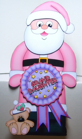 3D Christmas Rosette Decoupage Sheet by Katie Silver
