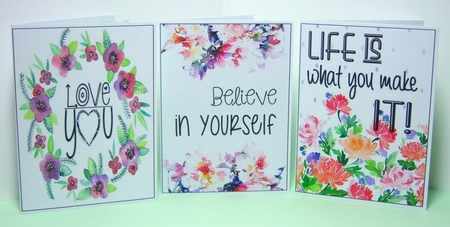 Mini Gift Card Pack 3 by Katie Silver