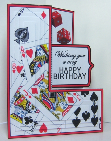 Upright stepper kit  - PLaying Cards by Katie Silver