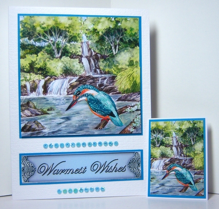 Trinitage - Kingfisher Falls by Katie Silver