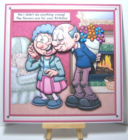 NO I DIDNT DO ANYTHING WRONG 8x8 Humorous Decoupage & Insert Mini Kit by Katie Silver