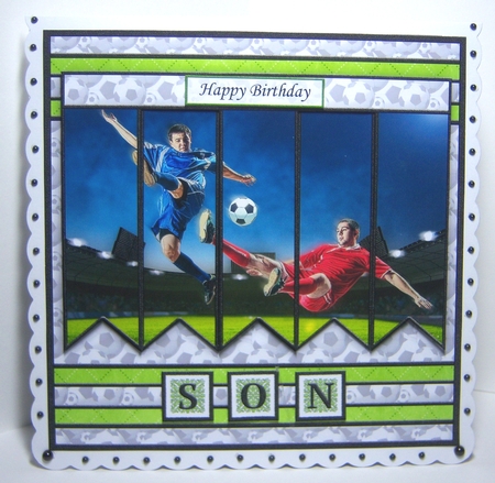 FOOTBALL 7.5 Alphabet and Age Quick Card Kit Create Any Name by Katie Silver