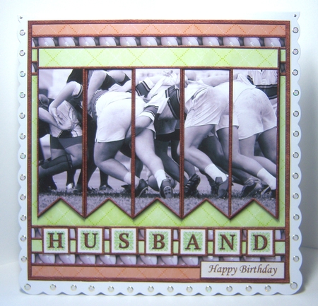 RUGBY 7.5 Alphabet and Age Quick Card Kit Create Any Name by Katie Silver