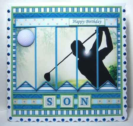 GOLF 7.5 Alphabet and Age Quick Card Kit Create Any Name by Katie Silver