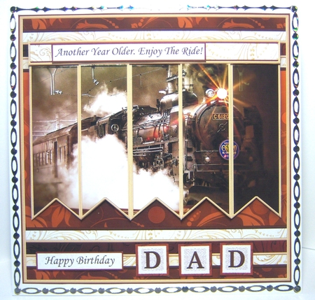 STEAM TRAIN 7.5 Alphabet and Age Quick Card Kit Create Any Name by Katie Silver