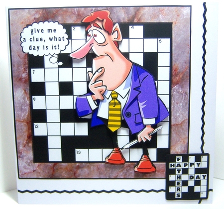  Give Me A Clue - Decoupage by Katie Silver