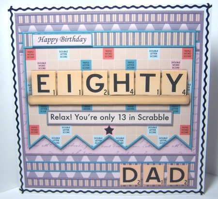 80 IN SCRABBLE 7.5 Alphabet Quick Card Kit Create Any Name by Katie Silver