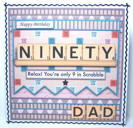 90 IN SCRABBLE 7.5 Alphabet Quick Card Kit Create Any Name by Katie Silver