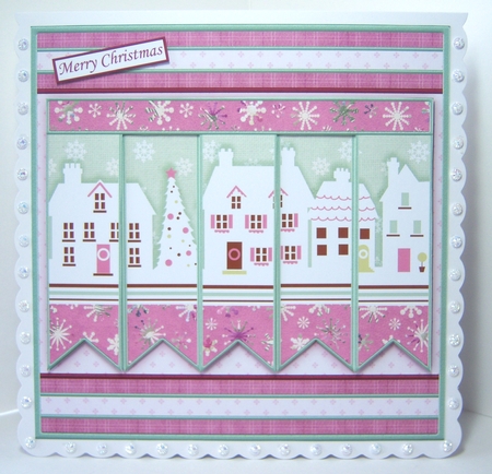 OUR HOUSE TO YOURS Christmas 7.5 Quick Card Kit Create Any Name Alphabet in 2 sizes by Katie Silver