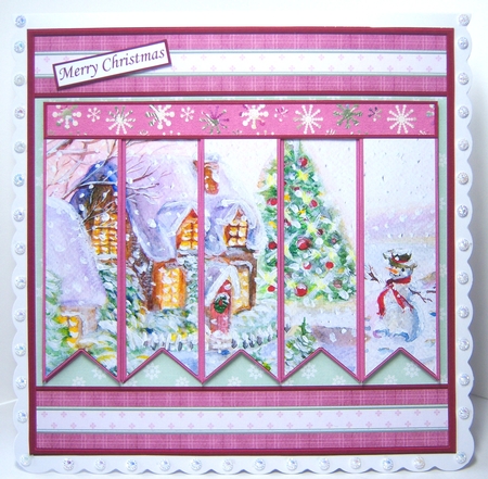 ITS COLD OUTSIDE Christmas 7.5 Quick Card Kit Create Any Name Alphabet in 2 sizes by Katie Silver