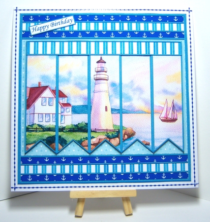 LIGHTHOUSE 7.5 Alphabet and Age Quick Card Kit Create Any Name by Katie Silver