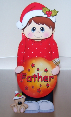 3D Christmas Bauble Decoupage Sheet by Katie Silver