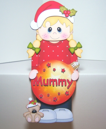 3D Christmas Bauble Decoupage Sheet by Katie Silver