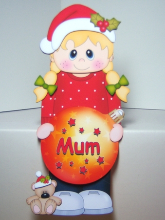 3D Christmas Bauble Decoupage Sheet by Katie Silver