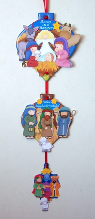 One Starry Night Hanging Bauble Trio by Katie Silver