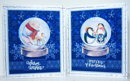 Christmas Animals Snow Globe Mini Kit by Katie Silver