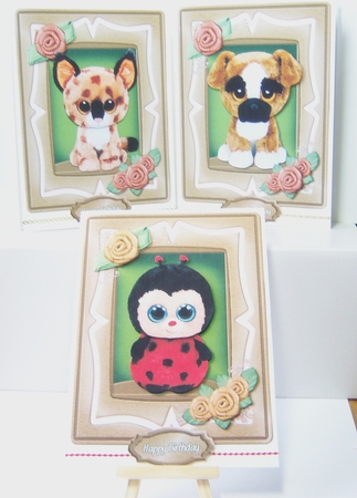 Beanies 5x7 Card Front Bumper Kit 2  by Katie Silver