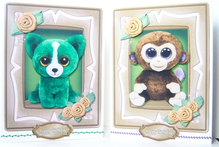 Beanies 5x7 Card Front Bumper Kit 2  by Katie Silver