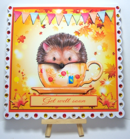 HEDGEHOG TEA TIME by Katie Silver