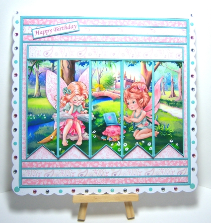 FAIRYLAND 7.5 Alphabet and Age Quick Card Kit Create Any Name by Katie Silver