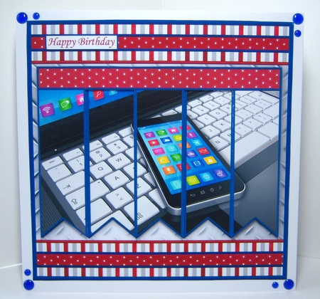 SMARTPHONE & LAPTOP 7.5 Alphabet and Age Quick Card Kit Create Any Name by Katie Silver