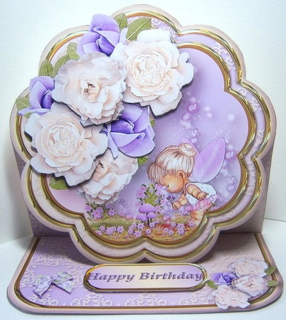 Enchanted Garden - Petal Easel Card Mini Kit by Katie Silver