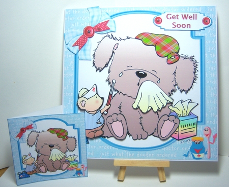 8x8 feel better soon mini kit by Katie Silver
