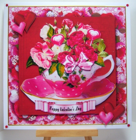 A Cup of Love Card Front Bumper Kit by Katie Silver
