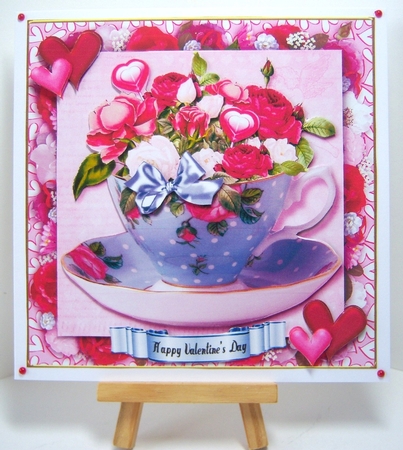 A Cup of Love Card Front Bumper Kit by Katie Silver