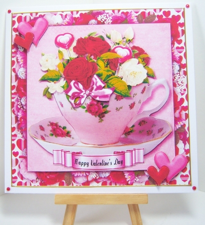 A Cup of Love Card Front Bumper Kit by Katie Silver