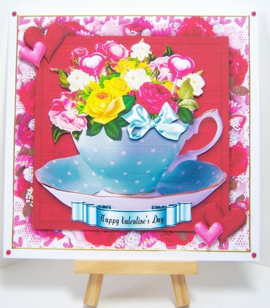 A Cup of Love Card Front Bumper Kit by Katie Silver
