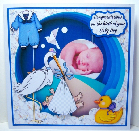 The stork brings a boy by Katie Silver