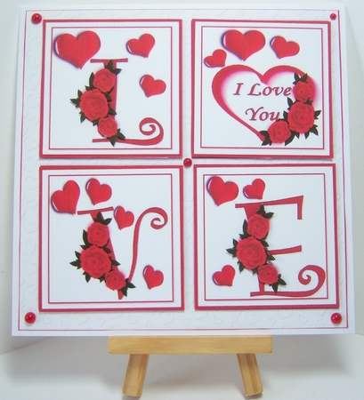 8x8 LOVE mini kit by Katie Silver