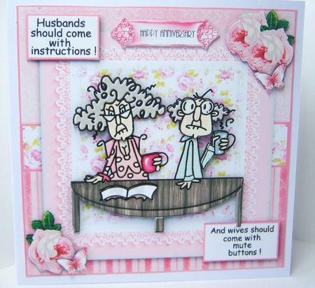 Stella And Gus Anniversary/Romance Card Front Kit by Katie Silver