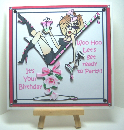 8x8 J.J get ready to party mini kit by Katie Silver
