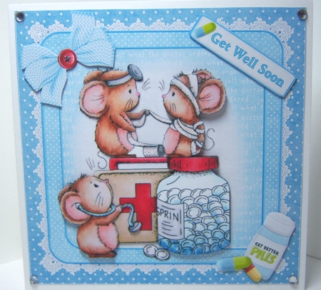 8x8 just what the doctor ordered mini kit by Katie Silver
