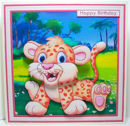 WOBBLY HEAD ANIMAL CARDS 7.5 Decoupage, Ages & Inserts Bumper Kit by Katie Silver