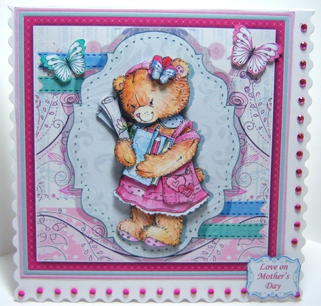 CRAFTING FILLS MY LIFE 7x7 Decoupage & Insert Mini Kit by Katie Silver