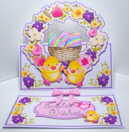 CIRCLET EASEL KIT - Easter Basket by Katie Silver
