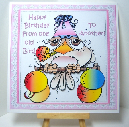 8x8 from one old bird to another mini kit by Katie Silver